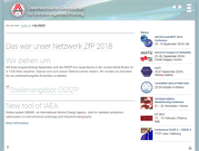 Tablet Screenshot of oegfzp.at